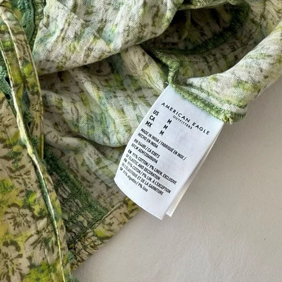 American Eagle Tie-Front top - Picture 3 of 4